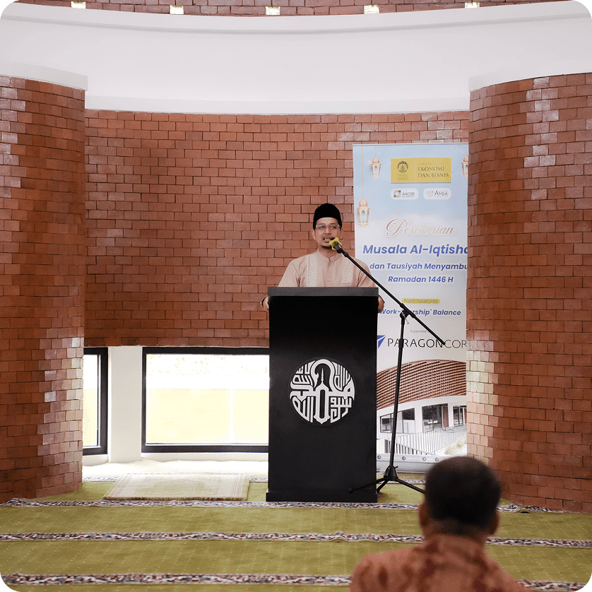 Dukungan Fasilitas Masjid Al-Iqtishad UI